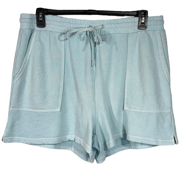 C&C California X-Large French Terry Sunwashed Shorts Stretch Drawstring Pockets - Picture 1 of 8